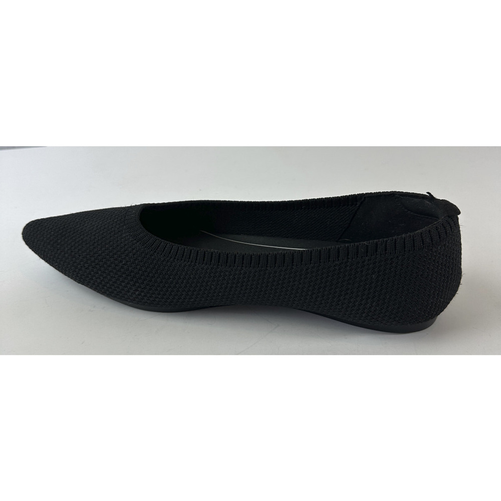 VIVAIA Aria Knit Pointed Toe Water Repellent Ballet Flats Black Size EU 40 US 9 - Picture 9 of 14